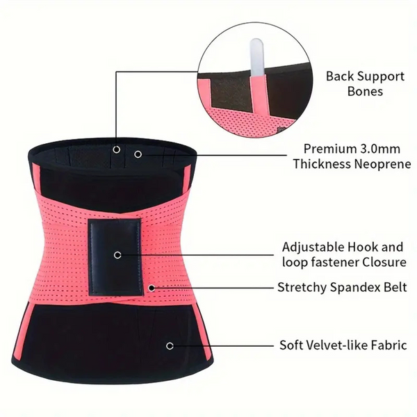 Sicherer und ausgewogener Schweiß- und Konturgürtel